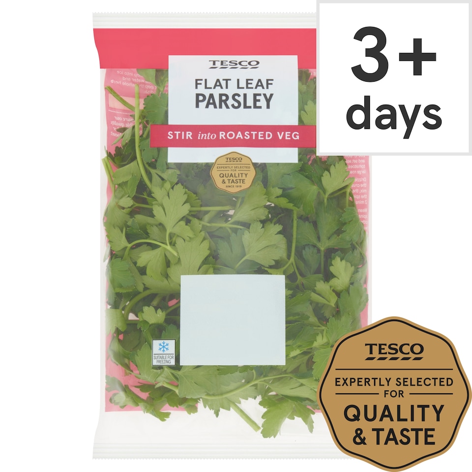 image 1 of Tesco Fresh Cut Flat Leaf Parsley 30G