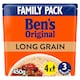 image 1 of Bens Original Long Grain Microwave Rice Family Pack 450g 