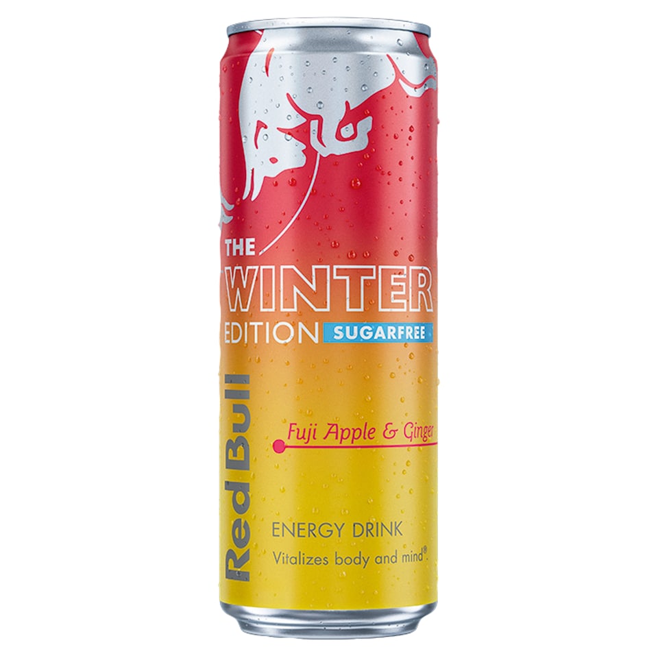 image 1 of Red Bull Sugar Free Winter Apple & Ginger Edition Energy Drink 473ml