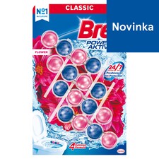 Bref Power Aktiv Flower Solid Toilet Block 4 x 50 g