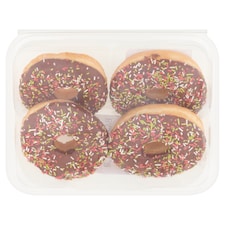 Tesco Christmas Doughnuts 4 Pack