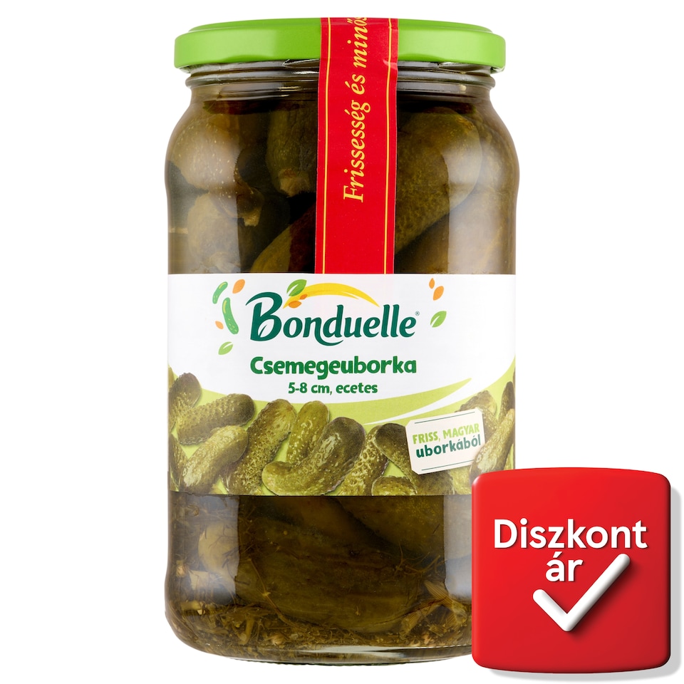 image 1 of Bonduelle Pickled Gherkins 5-8 cm 680 g