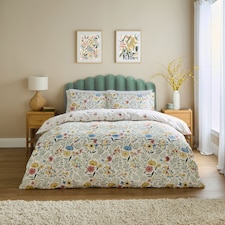 SILENTNIGHT ADA FLORAL SUPERSOFT DUVET SET DOUBLE
