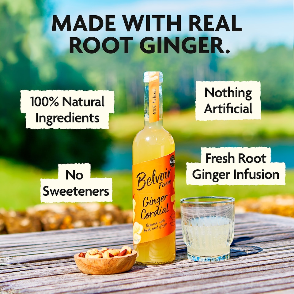 image 1 of Belvoir Ginger Cordial 500Ml