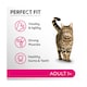 image 2 of Perfect Fit Adult 1+ Dry Cat Food - Chicken 750g