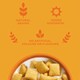 image 2 of Kellogg's Crunchy Nut Bites Honey & Nut Flavour Breakfast Cereal 375g