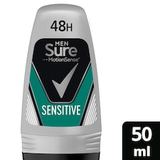 Sure Men Sensitive Roll-On Antiperspirant Deodorant 50ml