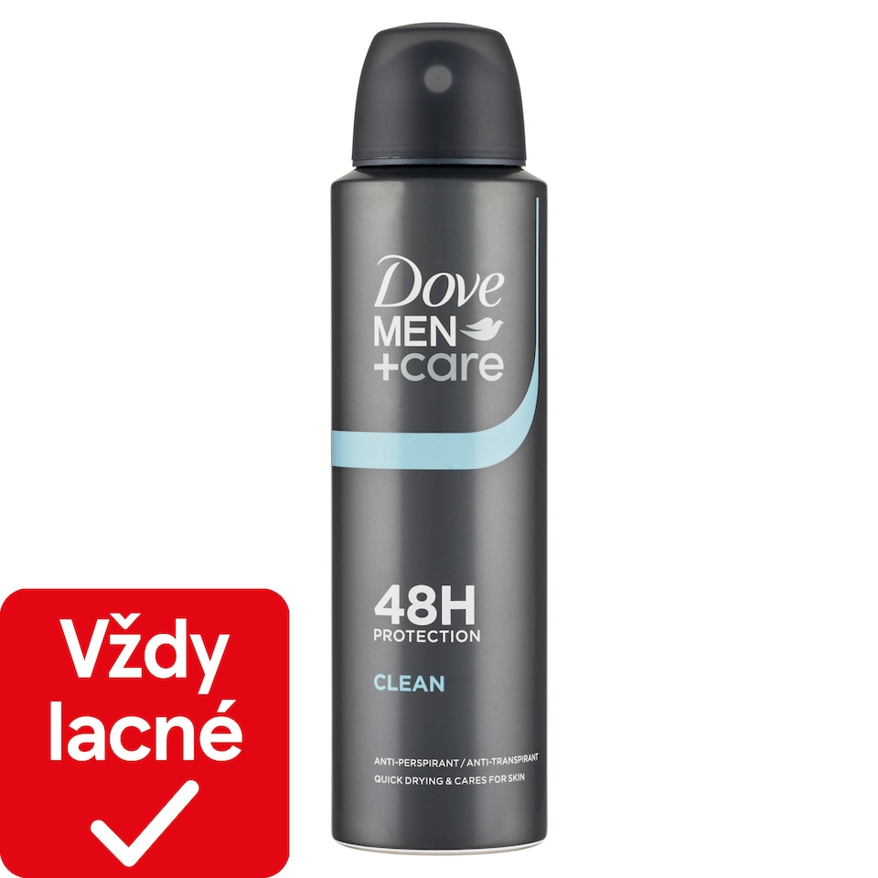 obrázok 1 z Dove Men+Care Clean Antiperspirant sprej 150 ml