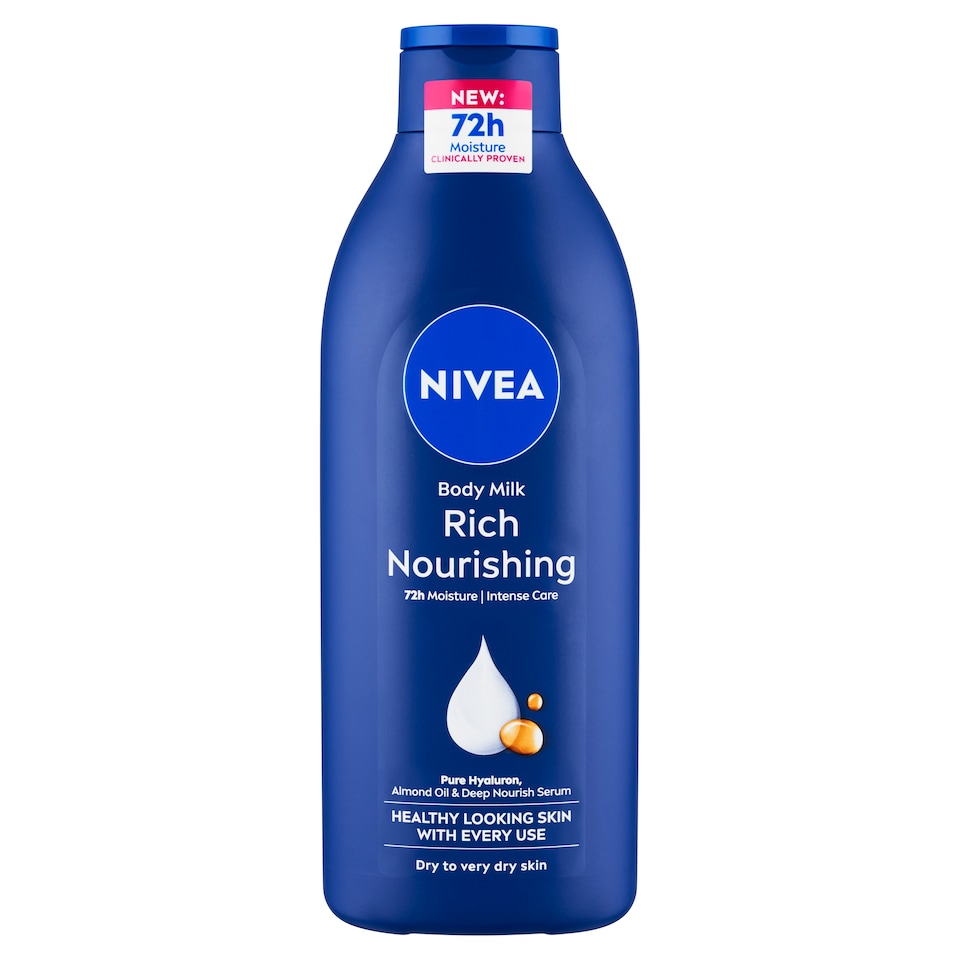 obrázok 1 z Nivea Rich Nourishing Body Milk Výživné telové mlieko 400 ml