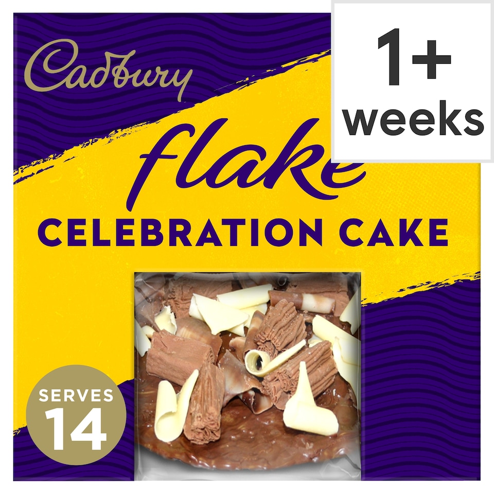 image 1 of Cadbury Flake Chocolate Celebration Cake