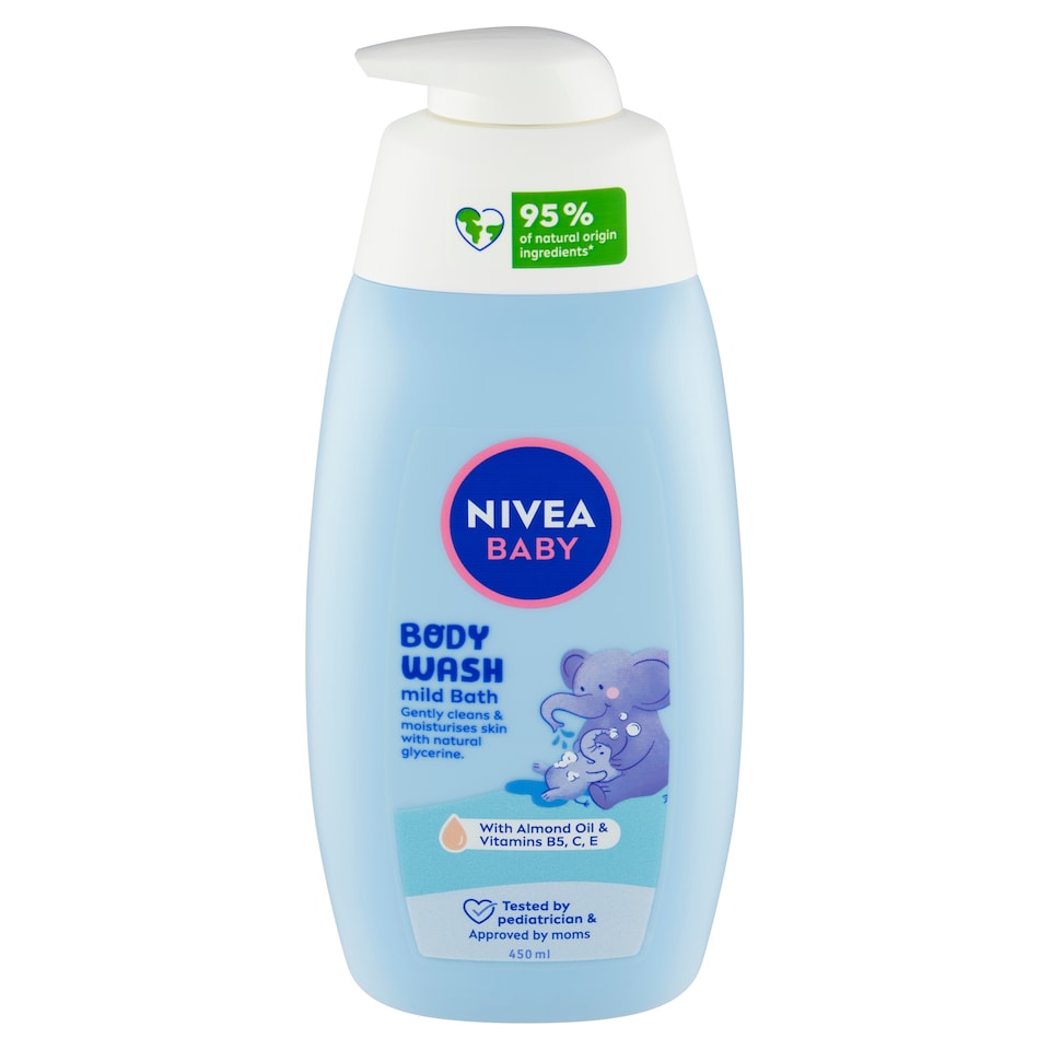 obrázok 1 z Nivea Baby Sprchovací gél pre jemný kúpeľ 450 ml