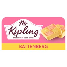 Mr Kipling Exceedingly Good Battenberg Cake