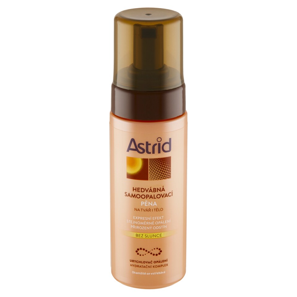 Astrid Hedvábná samoopalovací pěna 150ml