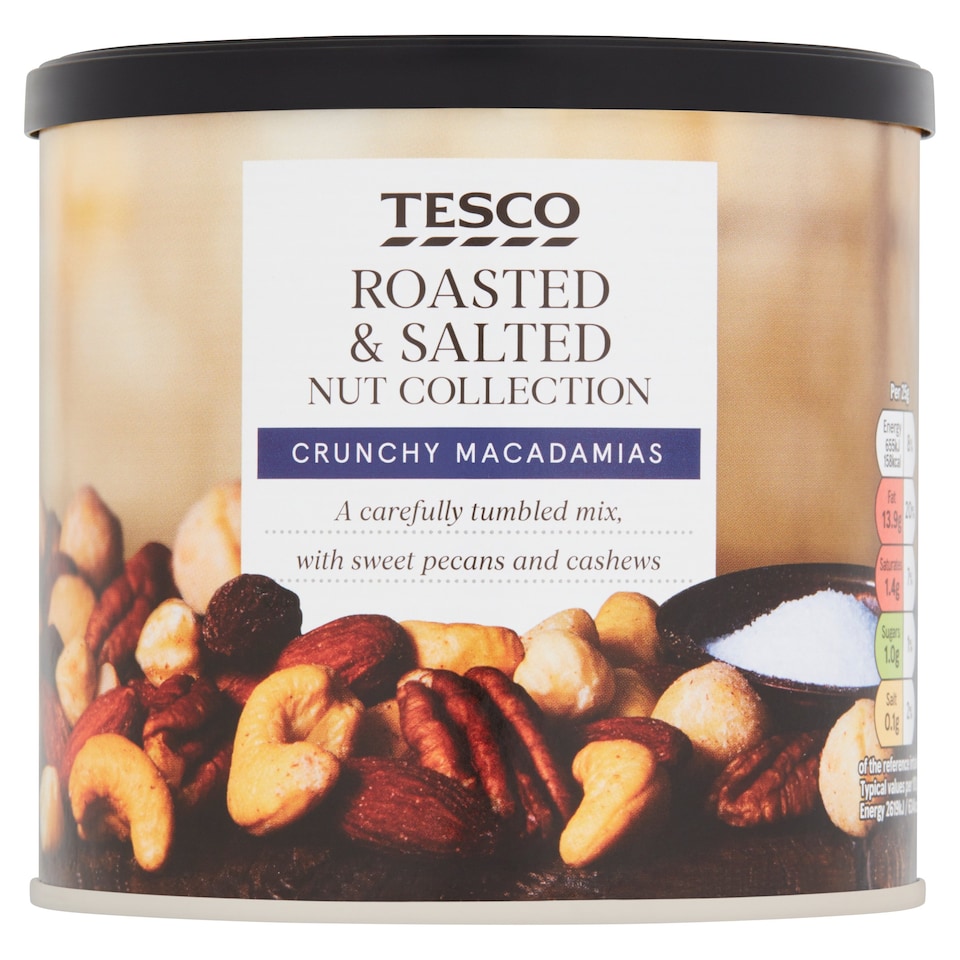 Tesco Roasted & Salted Nut Collection 300G