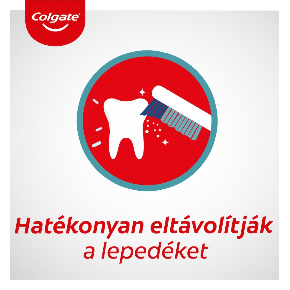 Colgate Extra Clean közepes fogkefe 3 db  1. kép