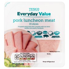 Tesco Everyday Value Luncheon Meat 184G