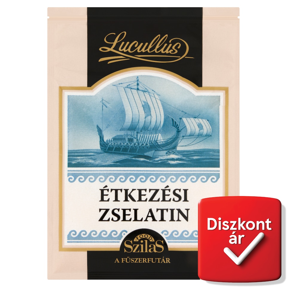 Lucullus étkezési zselatin 15 g