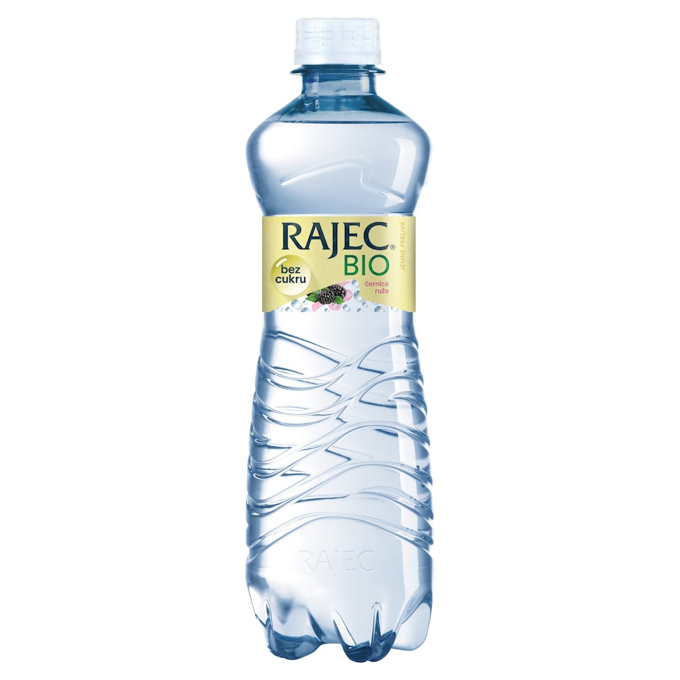 Rajec Bio černica ruža jemne perlivá 0,75 l