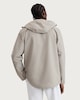 image 3 of F&F Active OUTDOOR Zip Up Shower Resistant Jacket in Stone