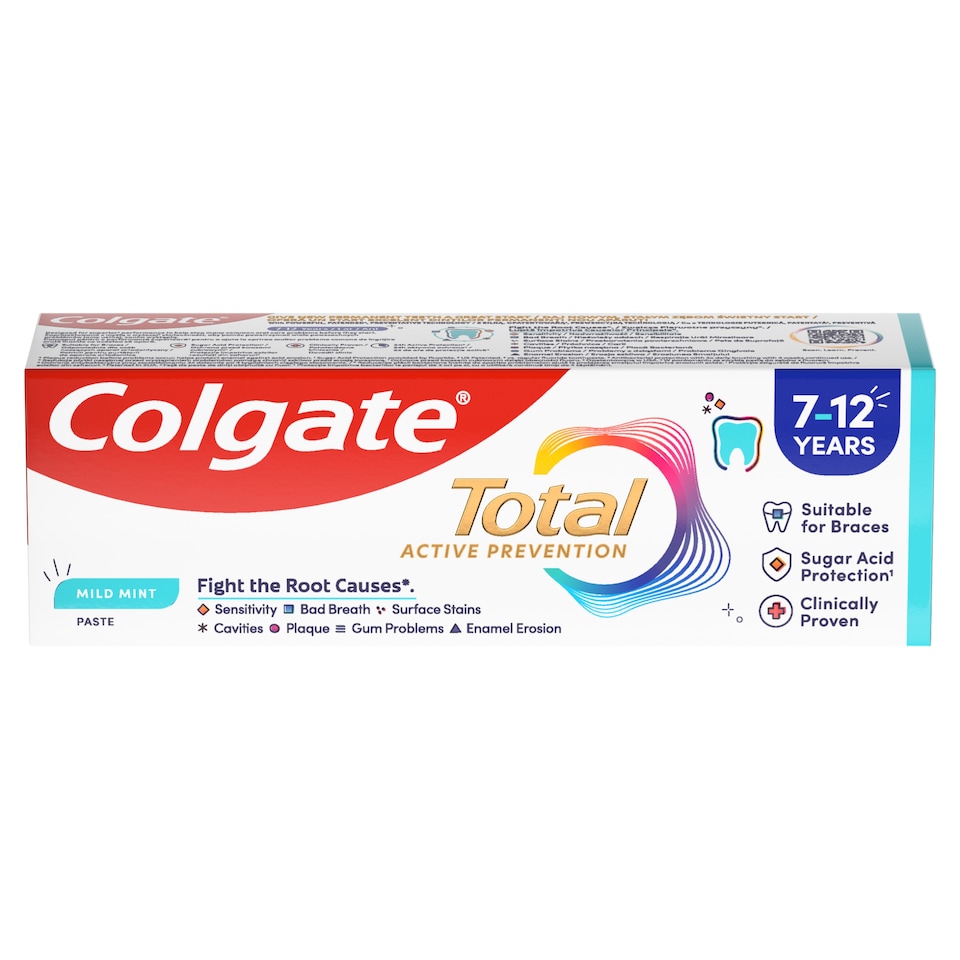 image 1 of Colgate Total Active Prevention Junior 7-12 Toothpaste {size}