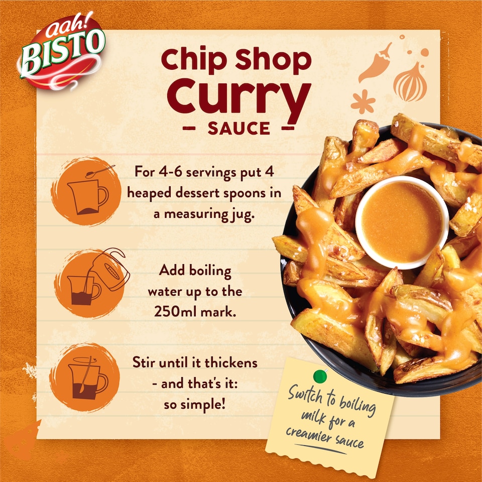 image 1 of Bisto Chip Shop Curry Sauce Mix 170g
