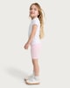 image 2 of F&F Girls 3-Pack Cotton Rich Ribbed Cycling Shorts in Multi Pink
