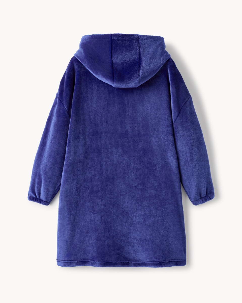 image 1 of Chelsea FC Fleece Hoodie in Blue