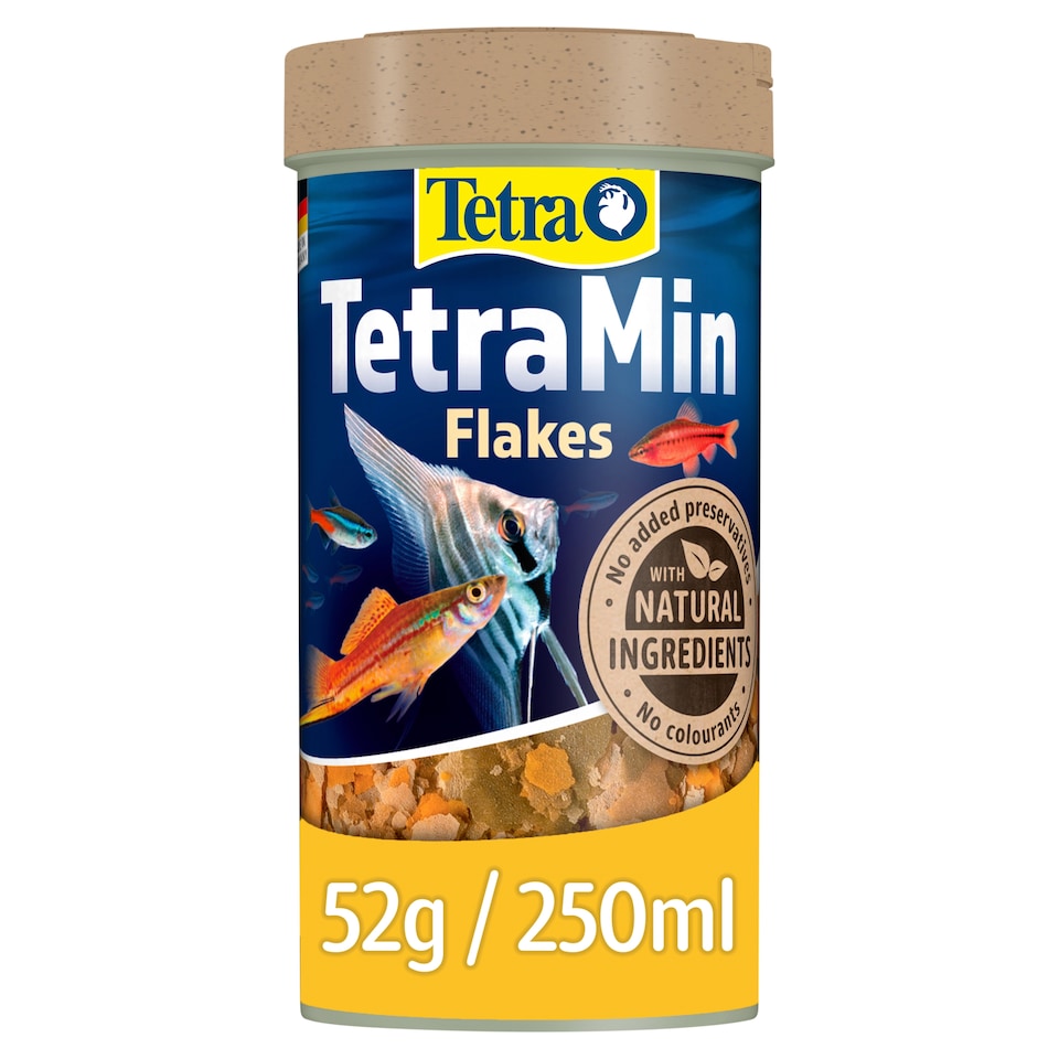 Tetra Mineral Tropical Fish Flakes 52G