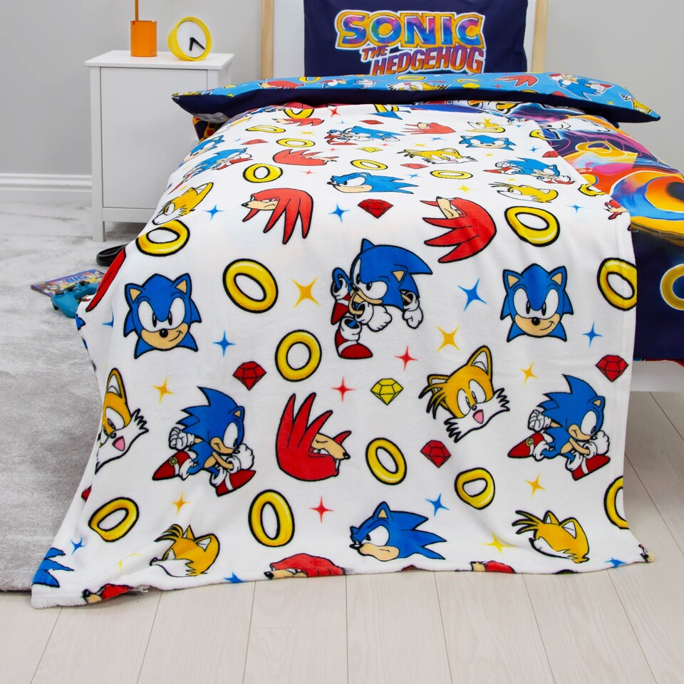 image 1 of SONIC FLEECE BLANKET