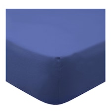 F&F Home Bedding Brushed Fitted Sheet Navy Kingsize