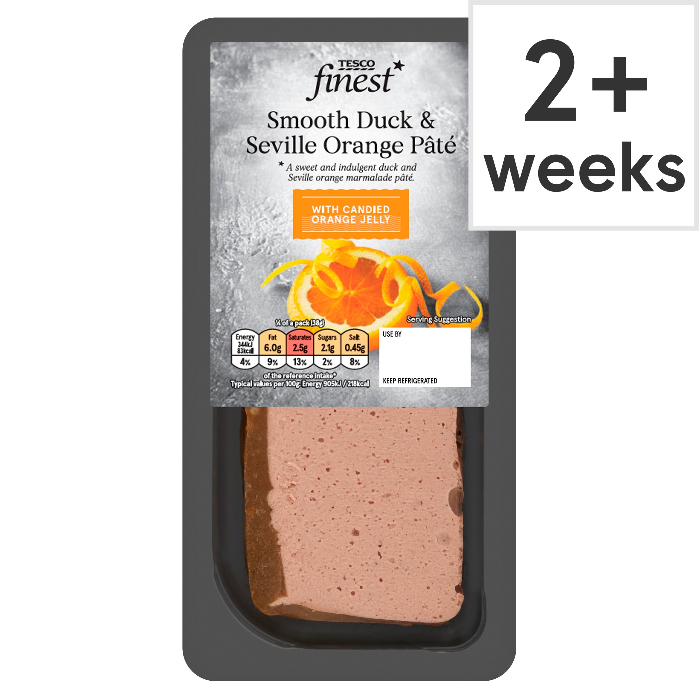 Tesco Finest Duck & Seville Orange Pate 150g