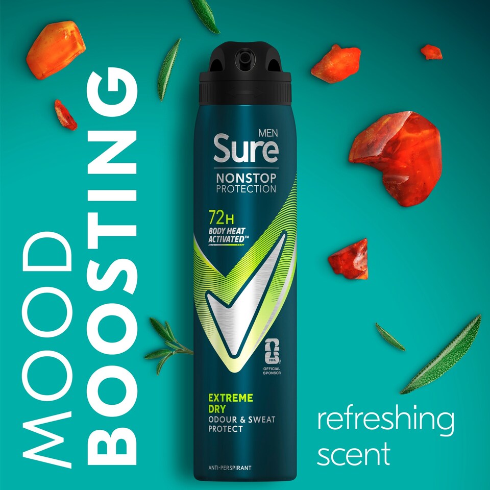 image 1 of Sure Men 72H Extreme Dry A/Pspirnt 250Ml