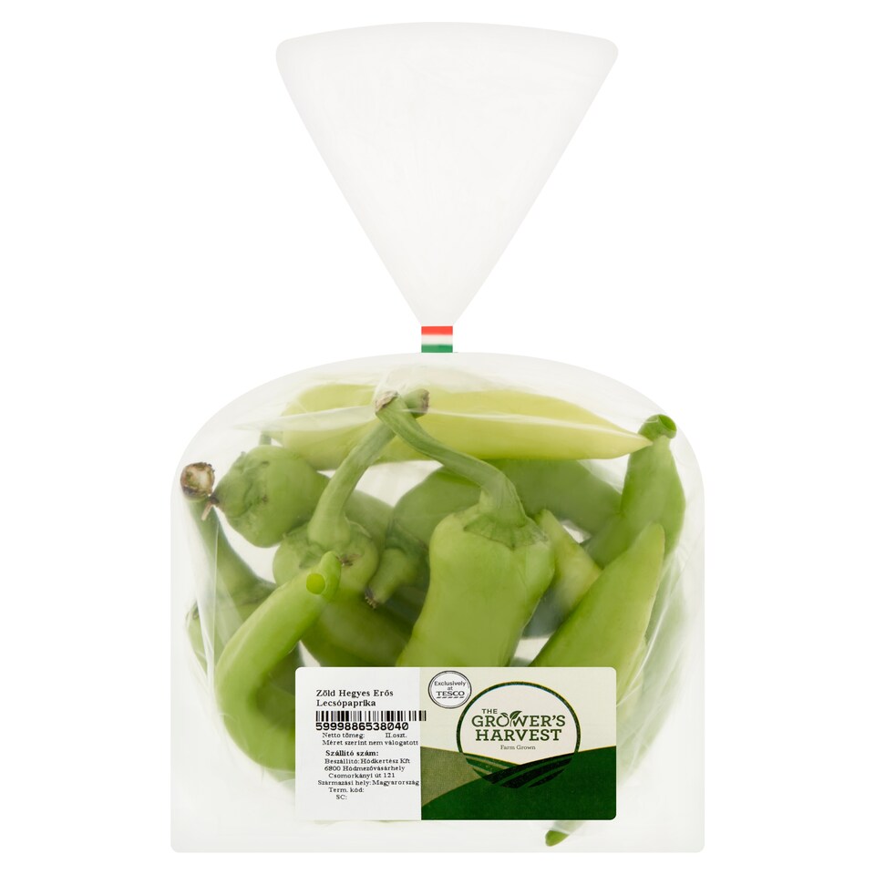 The Grower's Harvest Green Pointed Hot Peppers 300 g