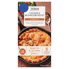 Tesco Chicken & Mushroom Pastry Flavour Kit 35g