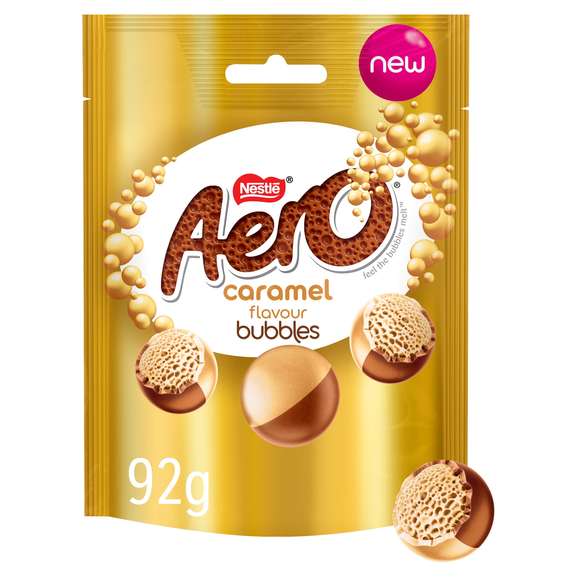 AERO Bubbles Caramel Flavoured Chocolate 92g