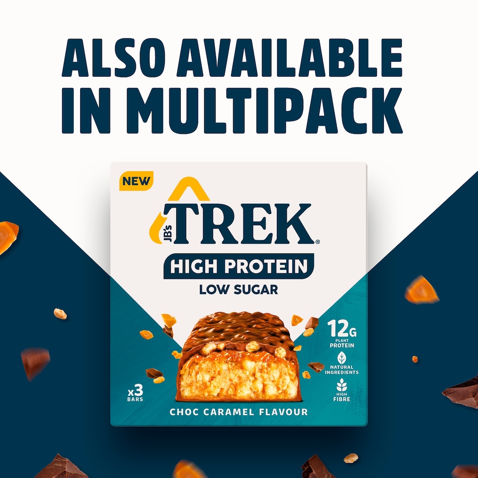 image 1 of Trek High Protein Choc Caramel Flavour 44g