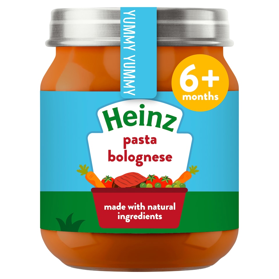 image 1 of Heinz Pasta Bolognese Baby Food Jar 120g