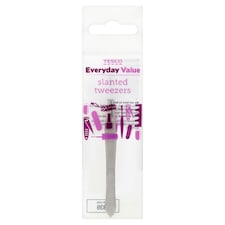 Tesco Everyday Value Slanted Tweezers