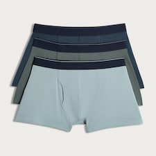 F&F 3-Pack Cotton Rich Trunks in Multi