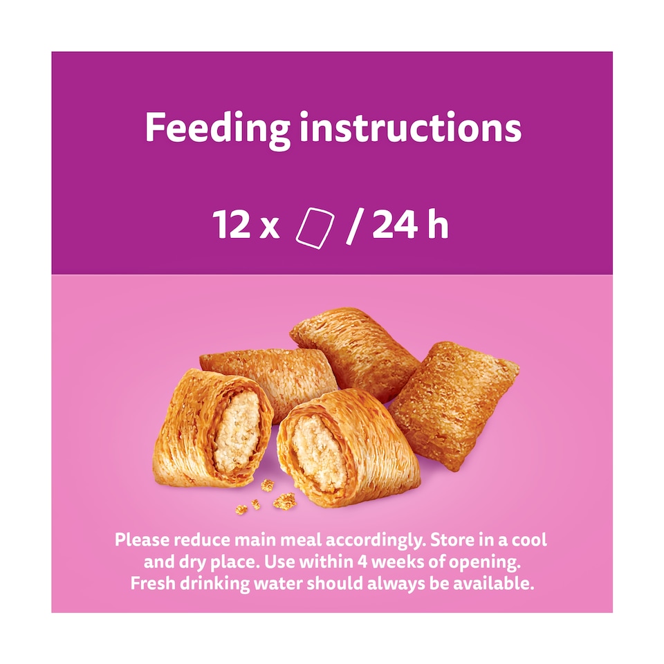 image 1 of Whiskas Temptations Salmon Flavour Cat Treats 60g