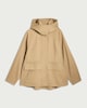 image 4 of F&F Pure Cotton Oversized Hooded Jacket in Neutral