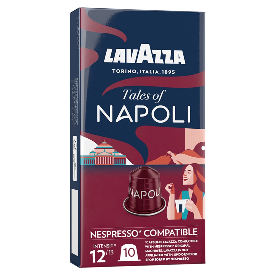 image 1 of Lavazza Tales of Napoli Nespresso Compatible Capsules x10