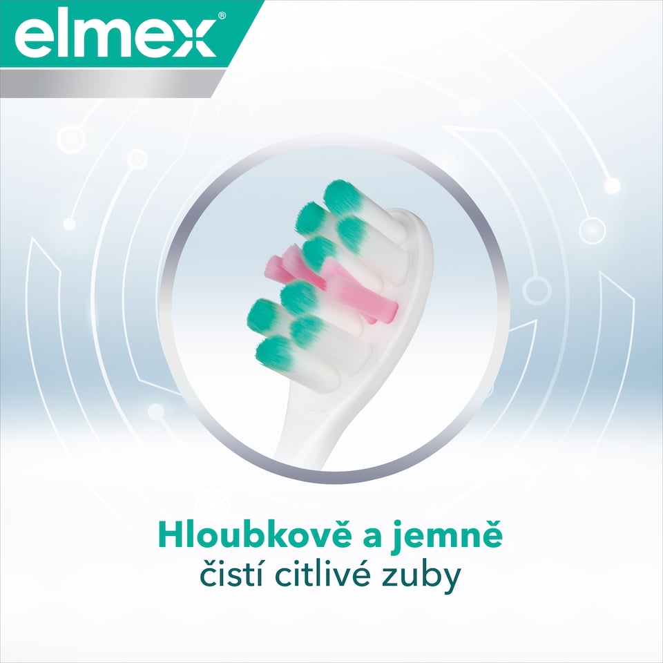 Obrázek 1 pro produkt elmex® Sensitive Expert Precision ultra soft zubní kartáček 1ks