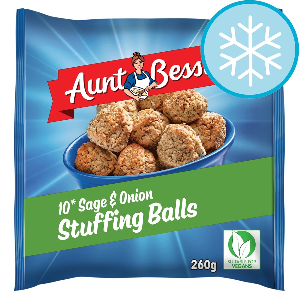 Aunt Bessie's 10 Sage & Onion Stuffing 260G Tesco Groceries