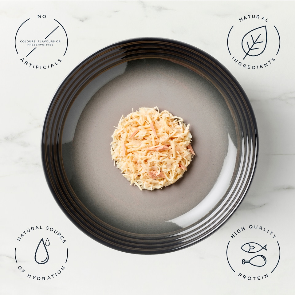 image 1 of Encore Natural Wet Cat Food Chicken Selection in Jelly Pouches 5 x 50g