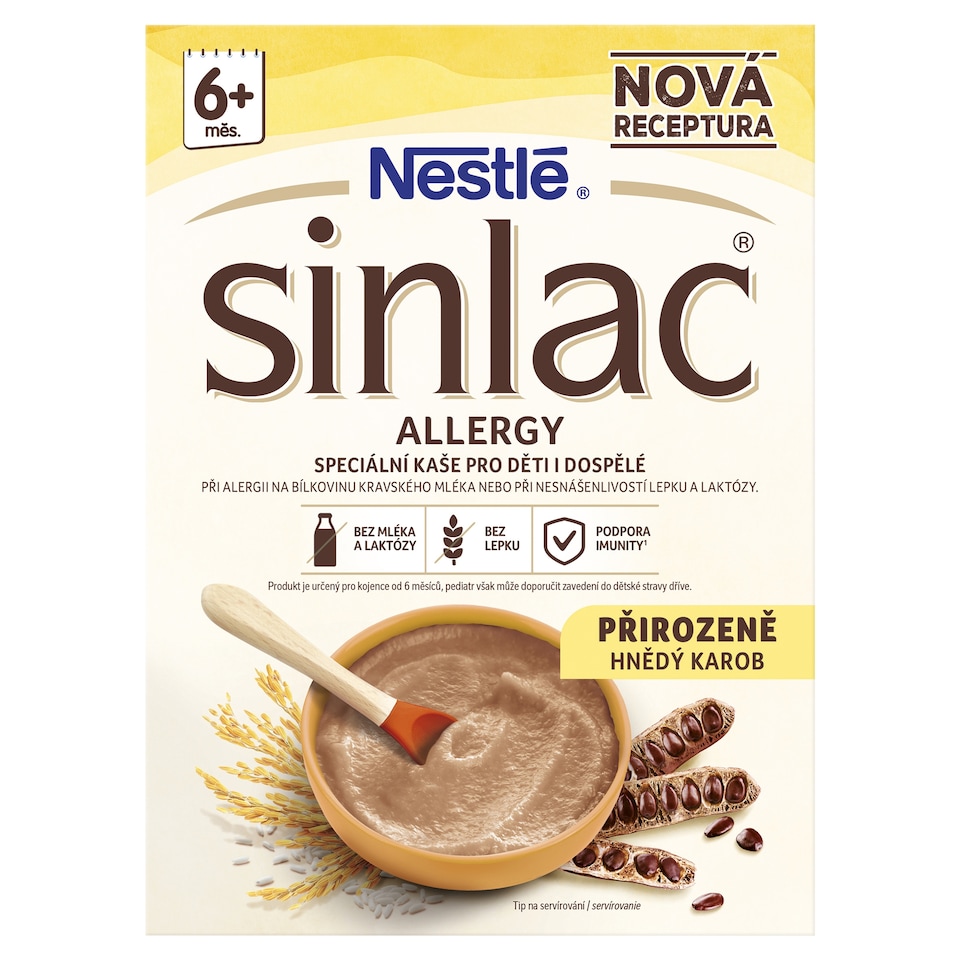 obrázok 1 z NESTLÉ Nemliečna kaša Sinlac Allergy 250 g