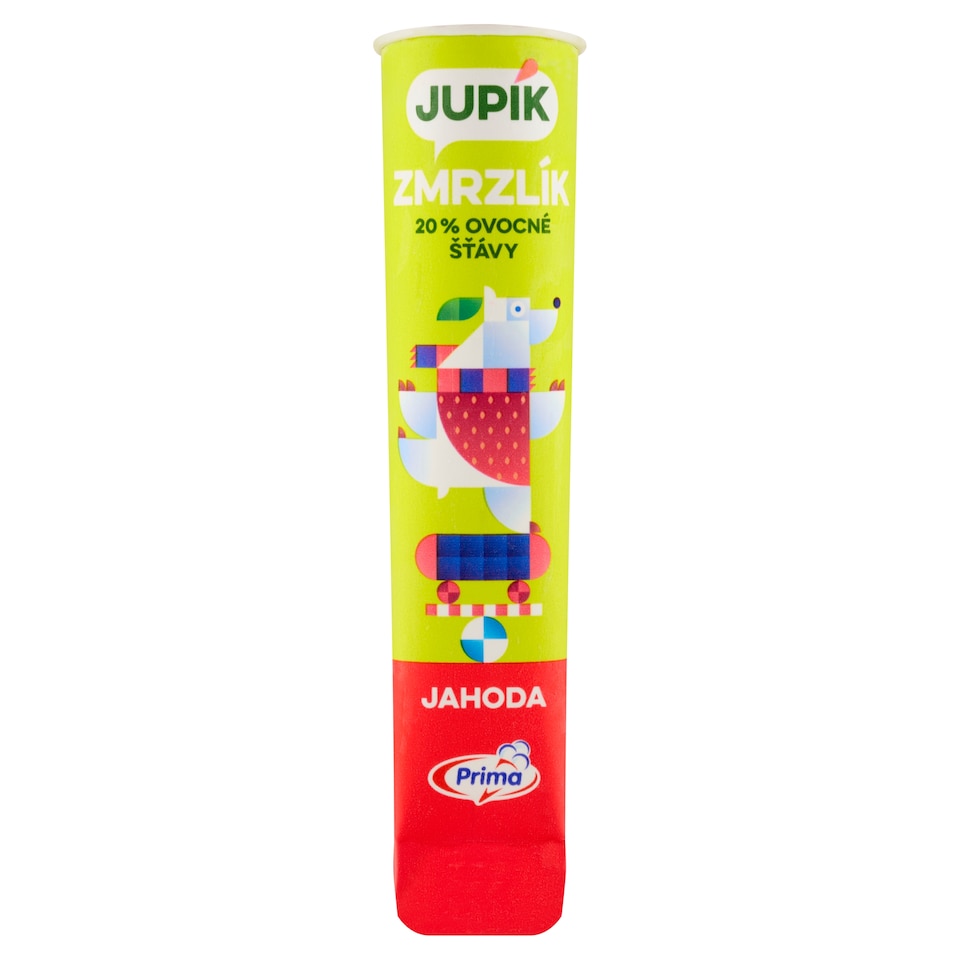 Obrázek 1 pro produkt Prima Jupík Zmrzlík jahoda 115ml