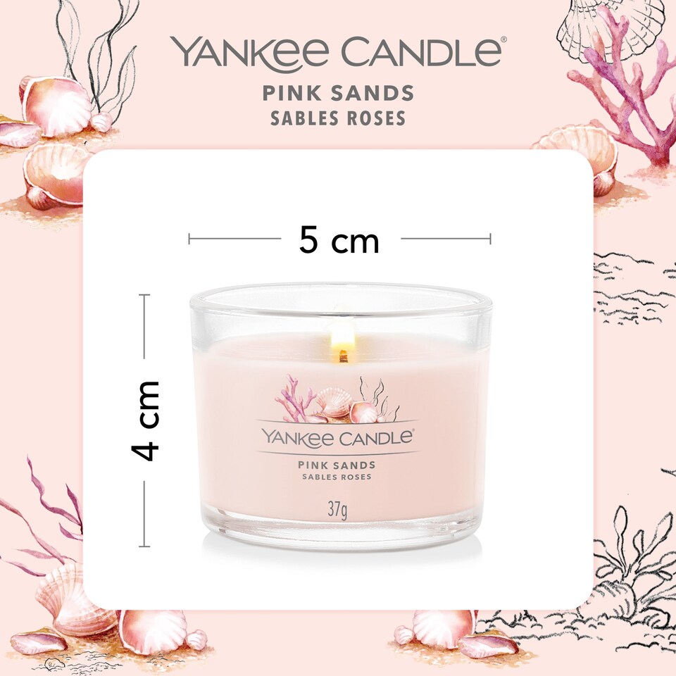 image 1 of Yankee Pink Sands Filled Votive 37g