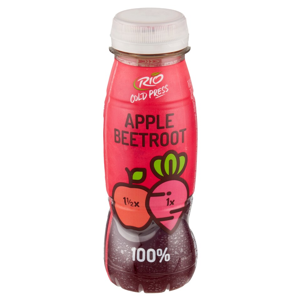 Rio Cold Press 100% šťáva z jablek a červené řepy 200ml