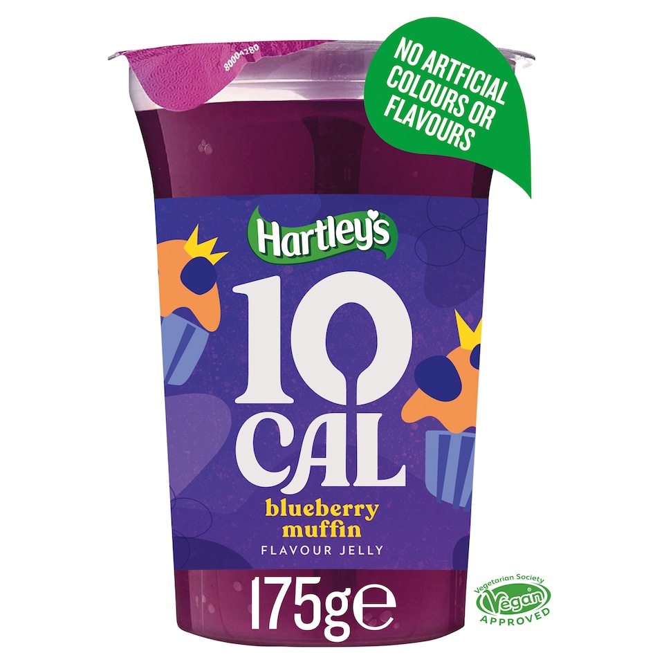 Hartleys 10 Cal Blueberry Muffin Jelly 175G